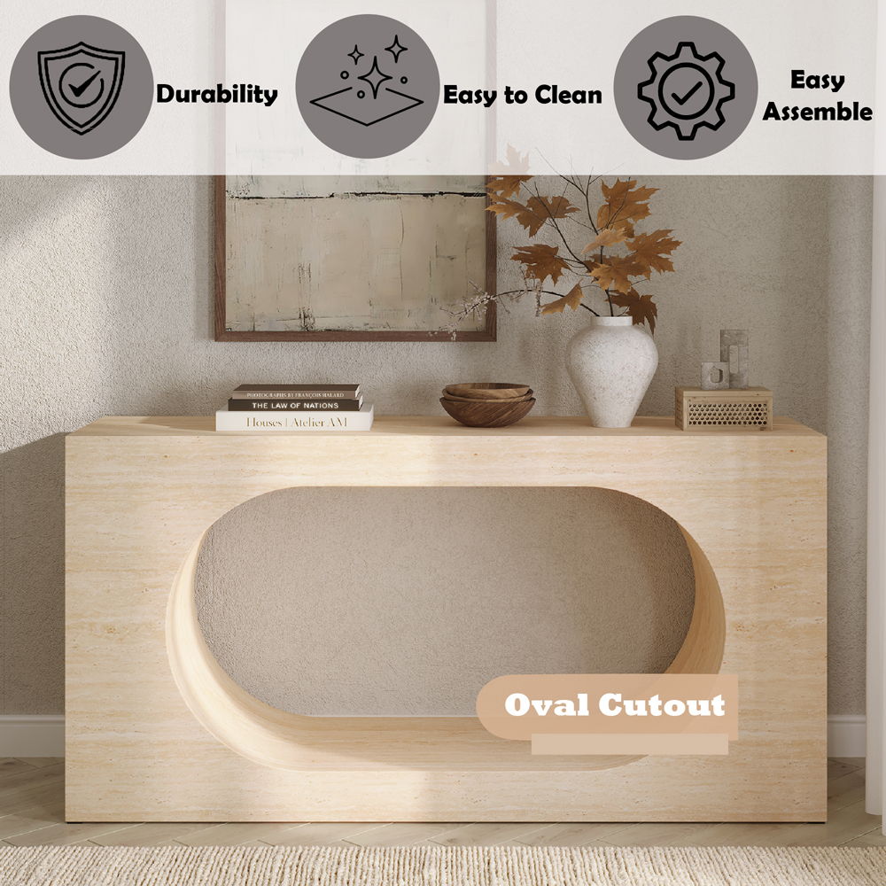 Inca - Console Table - Beige