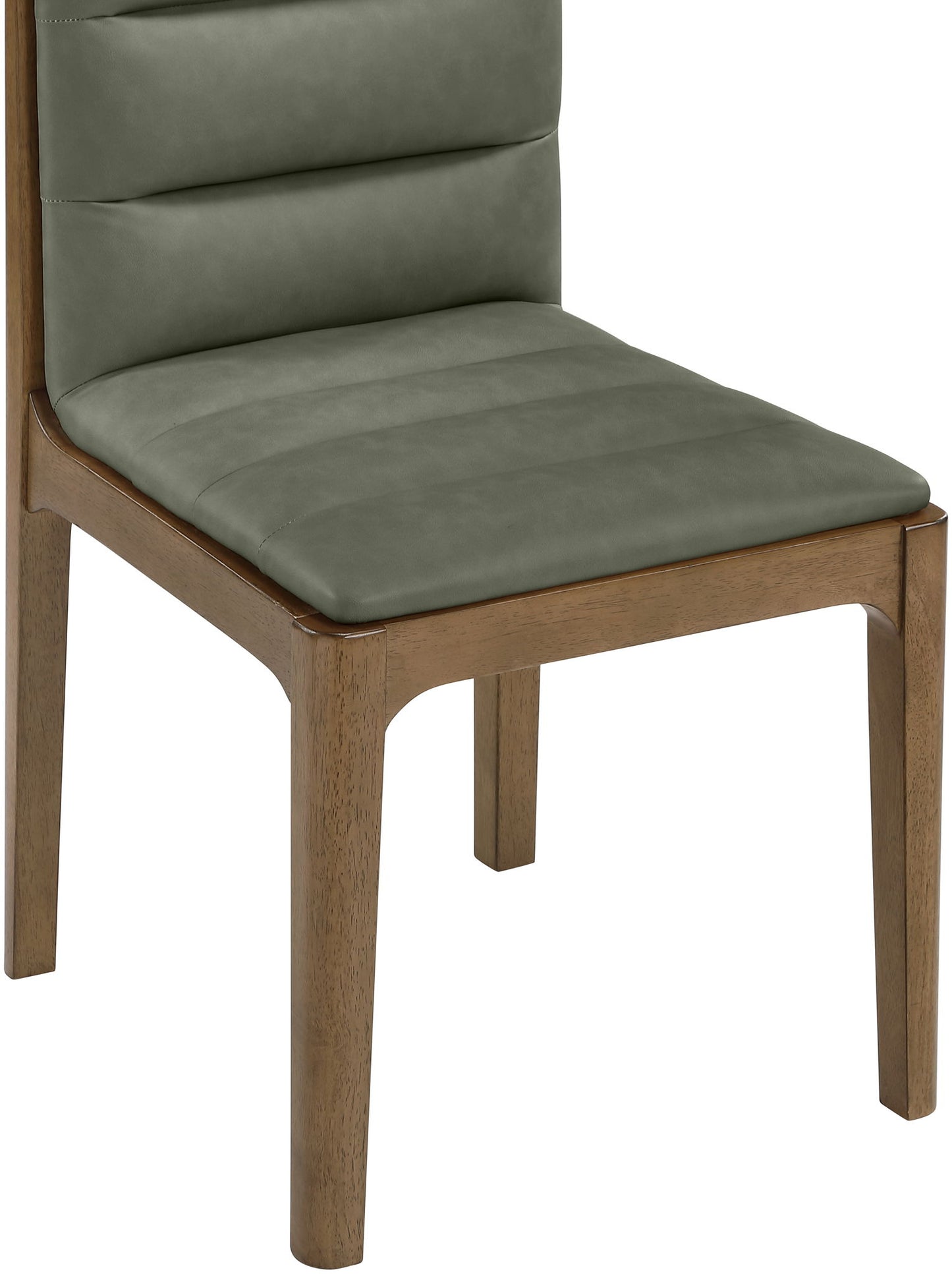 Ellis - Vegan Leather Upholstered Dining Chair (Set of 2) - Brown Base