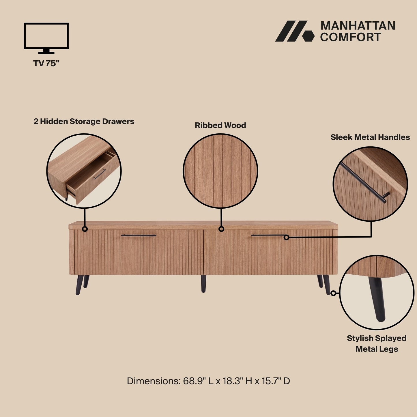 Manhattan Jodie - TV Stand