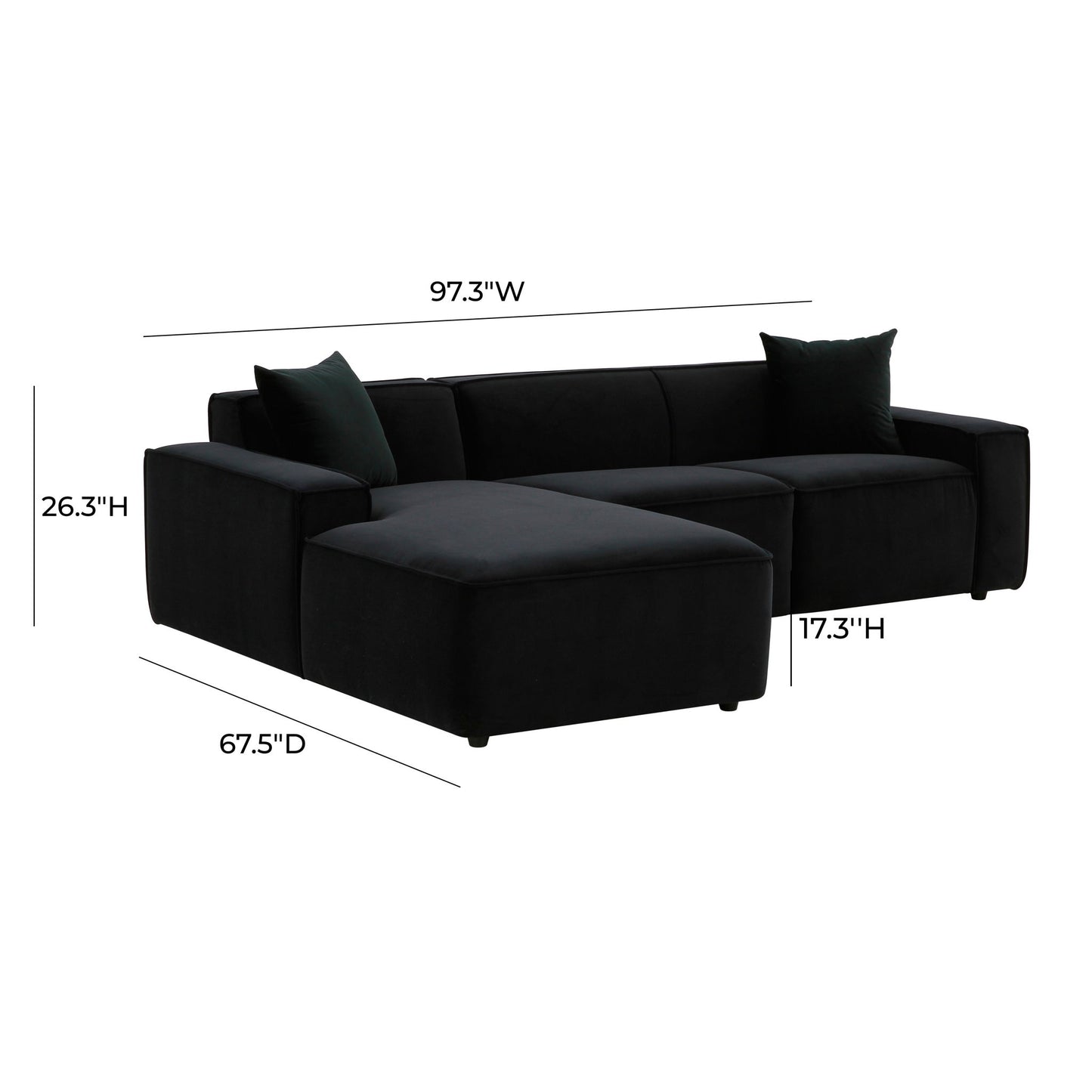 Olafur - Velvet Sectional