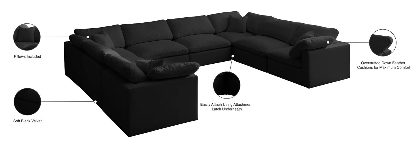 Plush - 8 Piece Modular Sectional