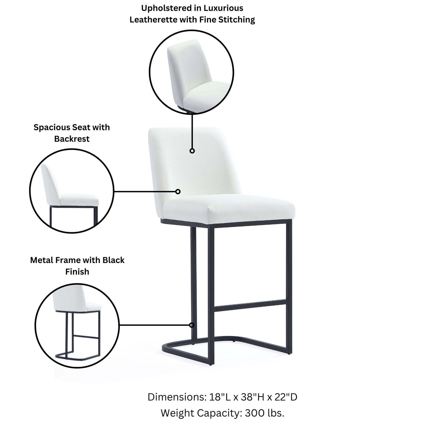Manhattan Serena - Counter Stool