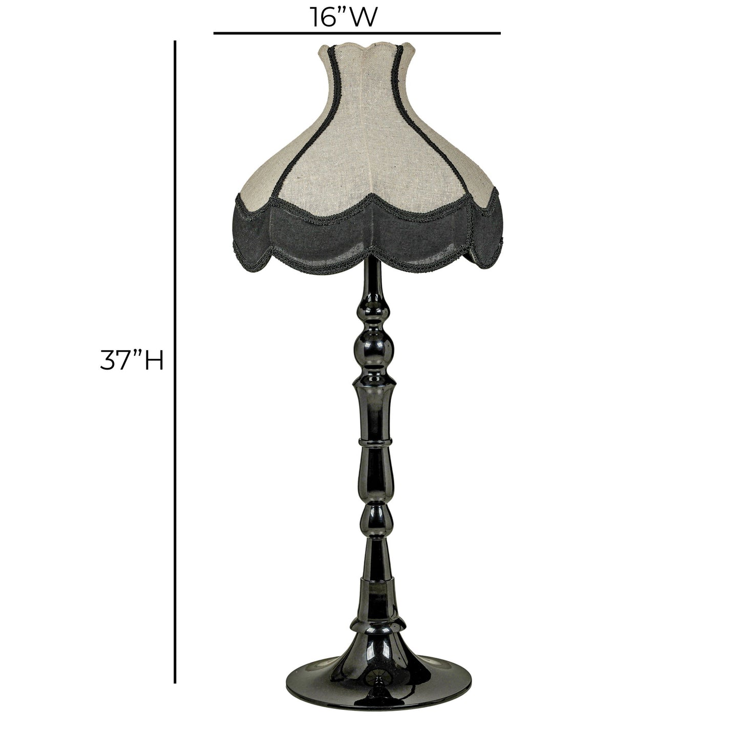 Buchanan - Aluminium Table Lamp - Black
