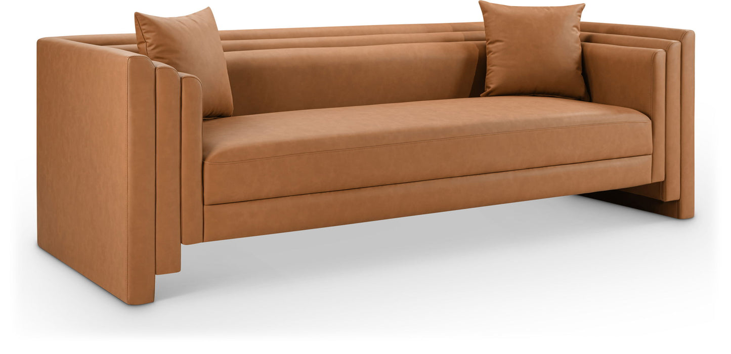 Everett - Vegan Leather Upholstered Sofa