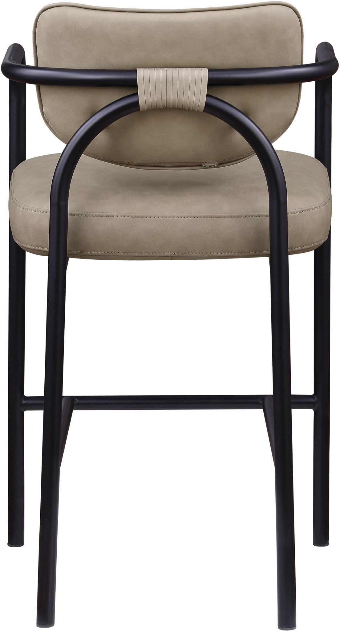 Serava - Vegan Leather Upholstered Bar Stool