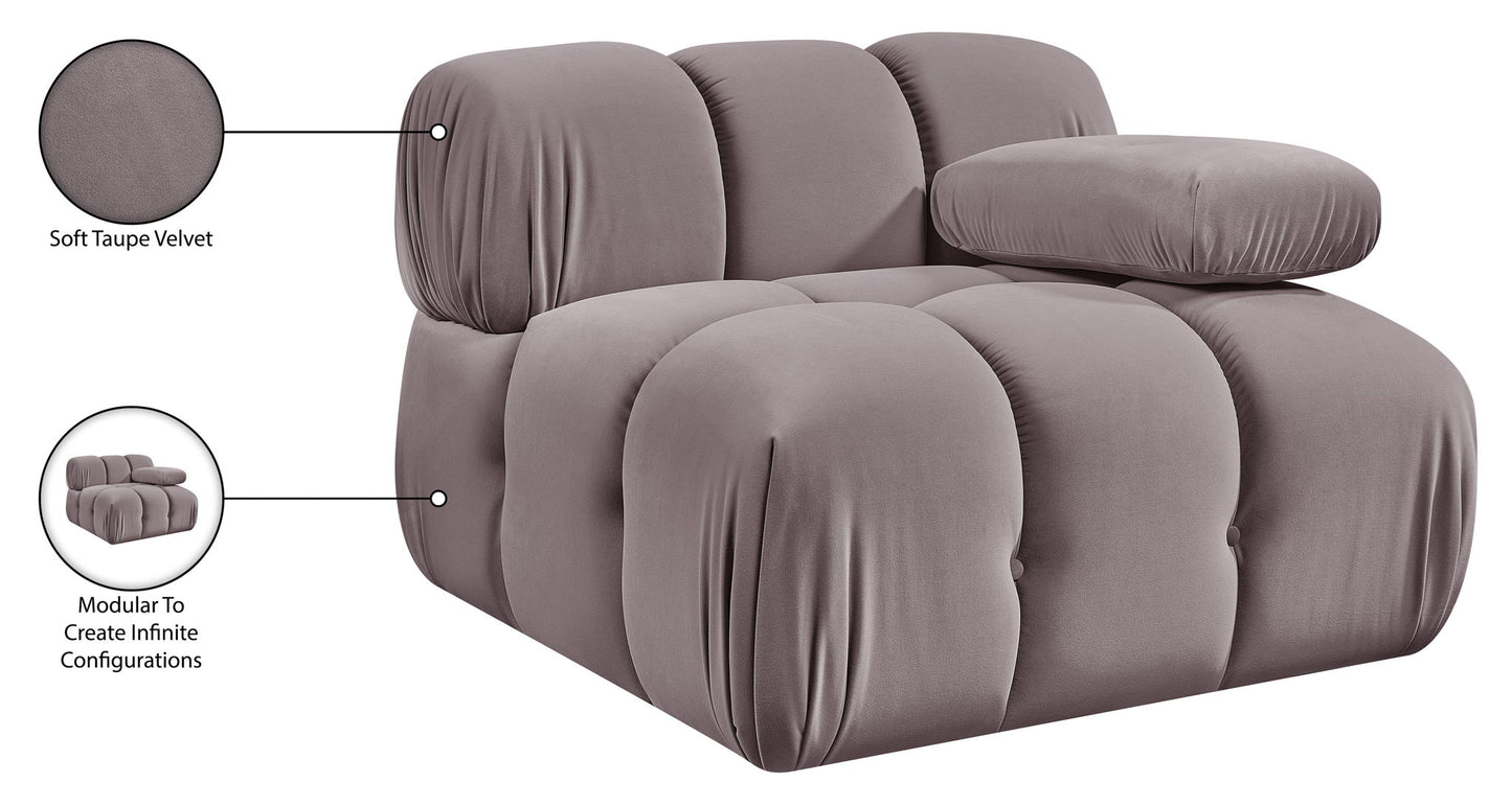 Orin - Velvet Performance Fabric Upholstered Modular Chair