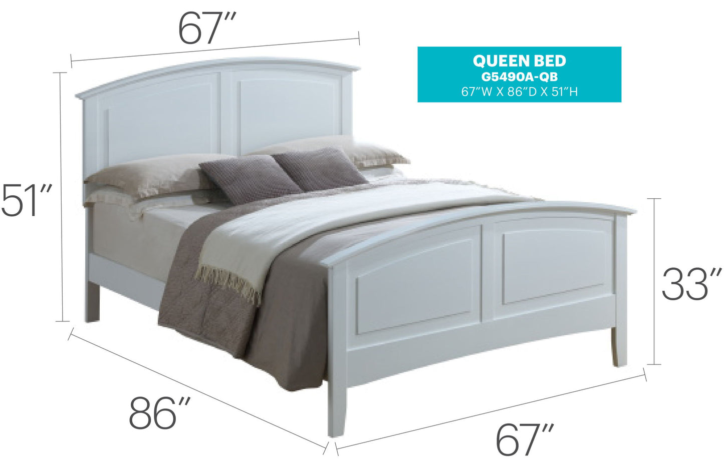 Glory Furniture - Hammond - Bed