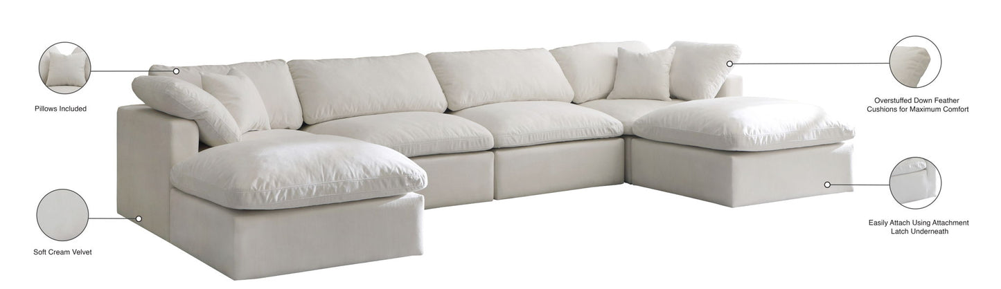 Plush - 6 Piece Modular Sectional