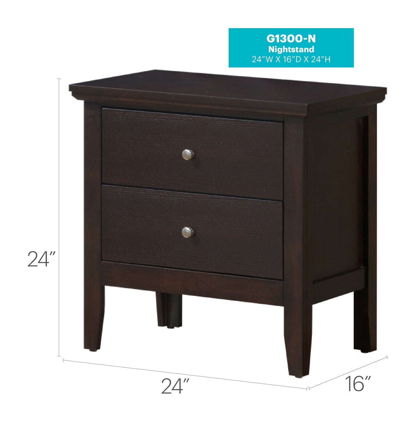 Glory Furniture - Primo - Nightstand