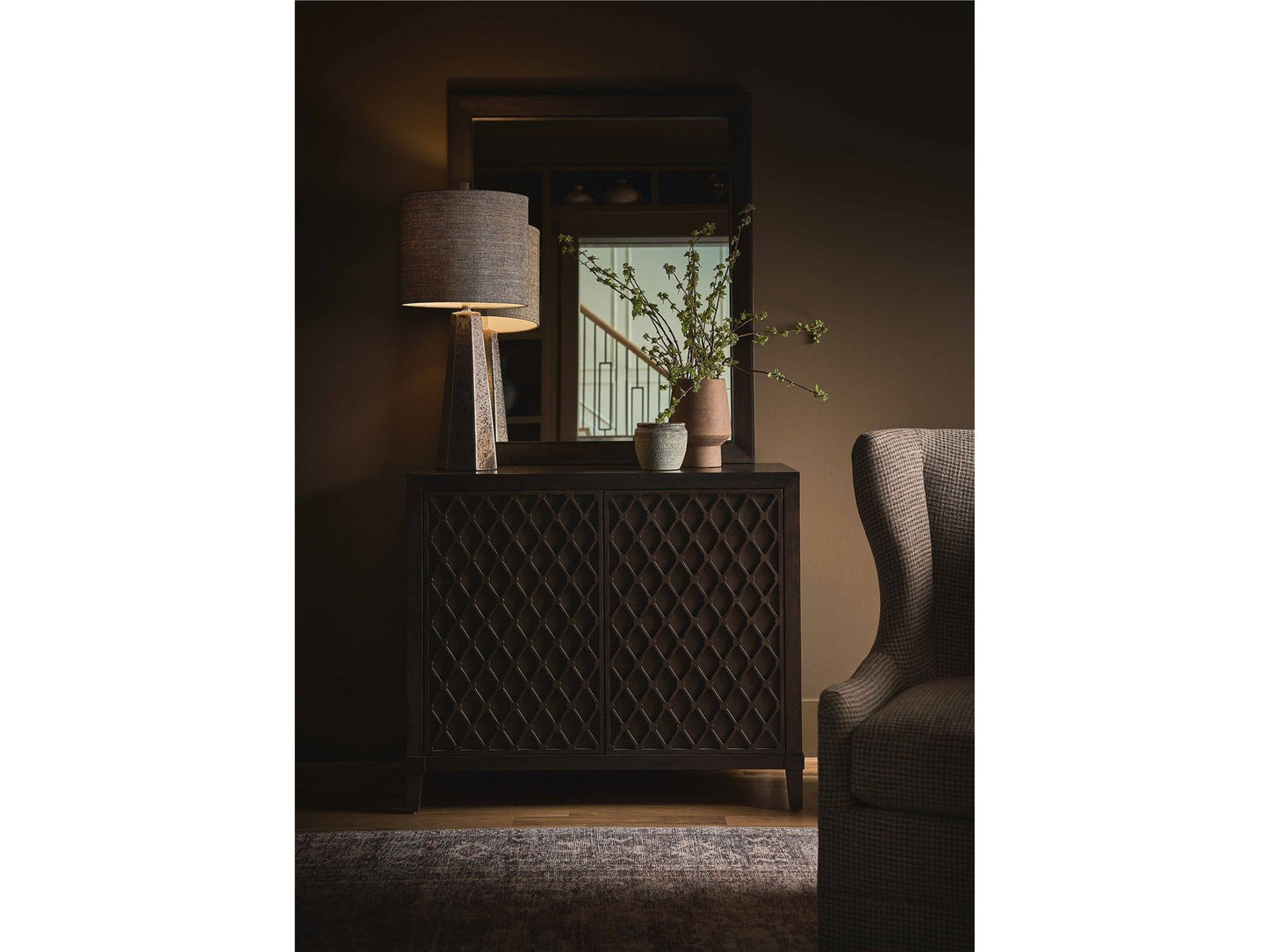 Fenwick - Hall Chest - Dark Brown