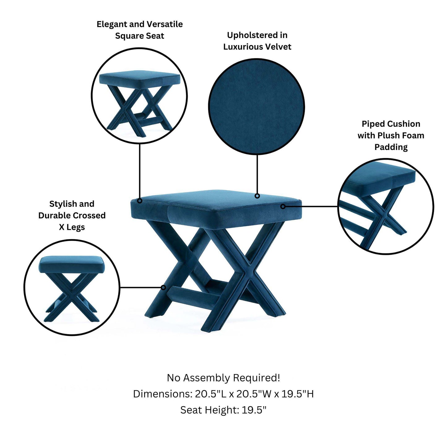 Manhattan Abigail - Accent Bench