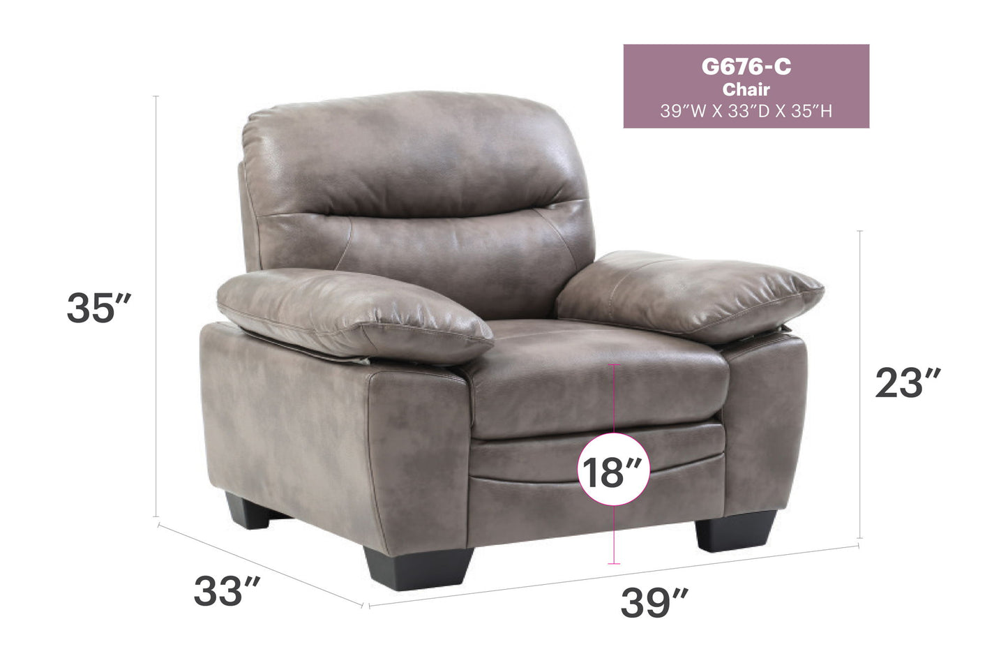 Glory Furniture - Marta - Chair