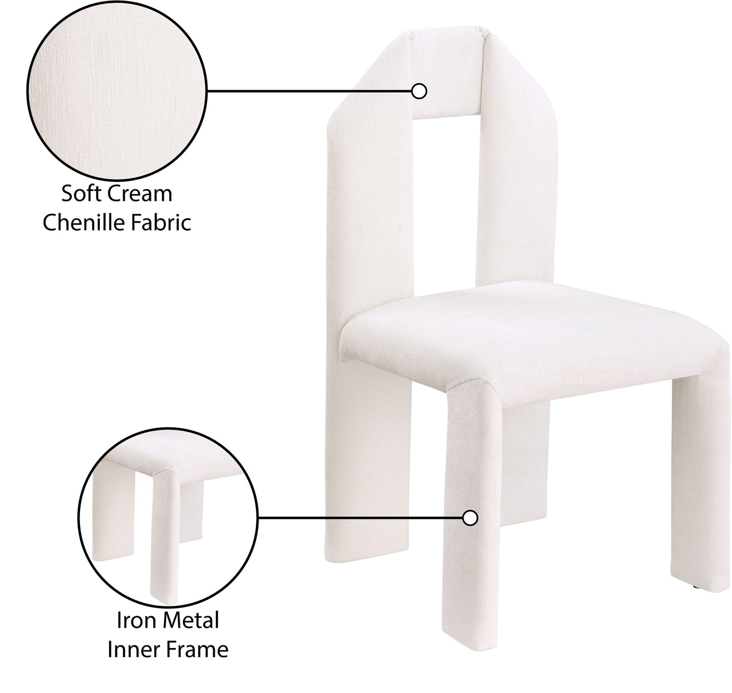 Bennett - Chenille Dining Chair (Set of 2)