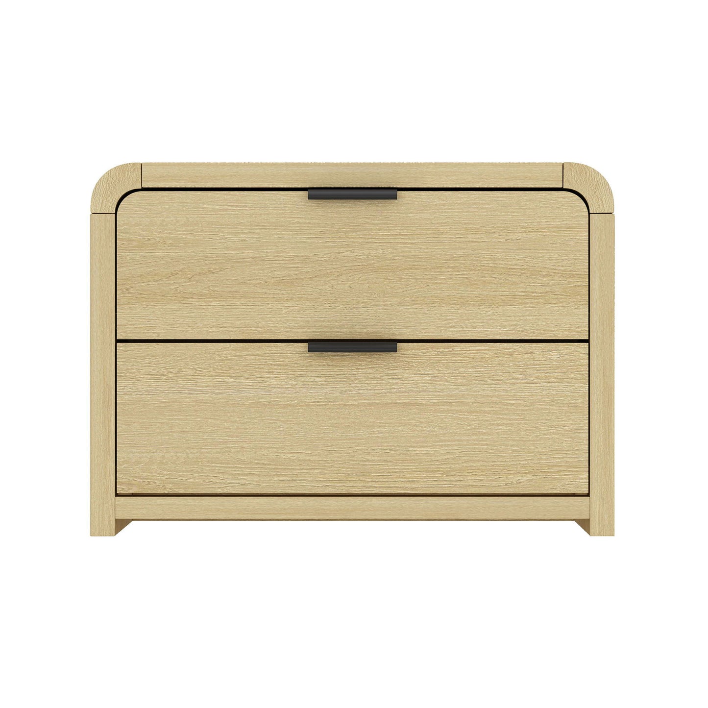 Manhattan Grace - Nightstand With Black Handles