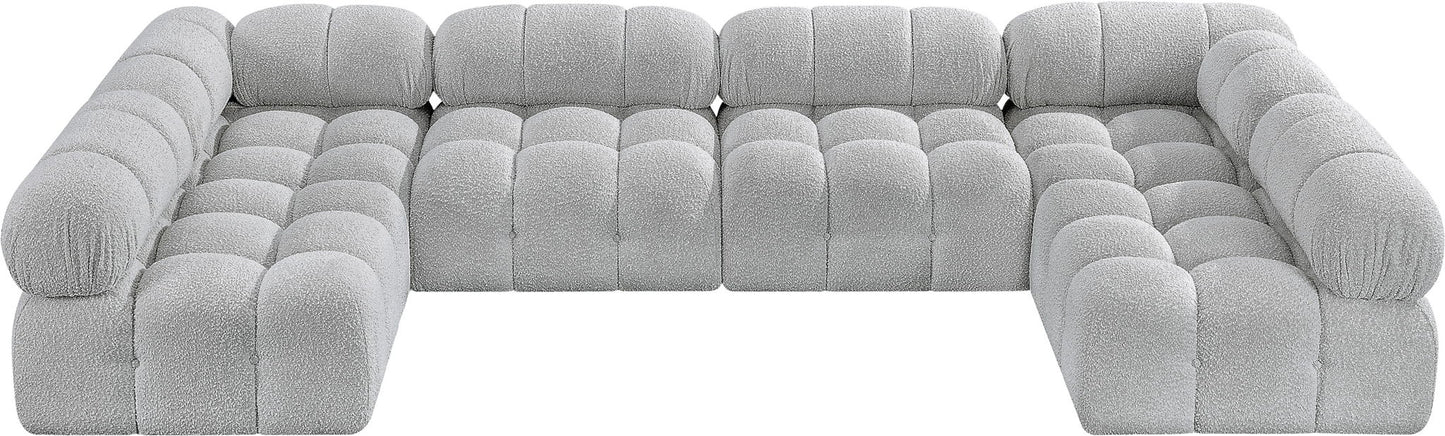 Ames - 6 Piece Fabric Modular Sectional