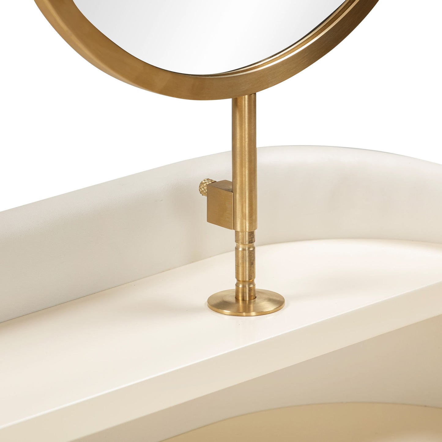 Penelope - Vegan Leather Wrapped Vanity Desk