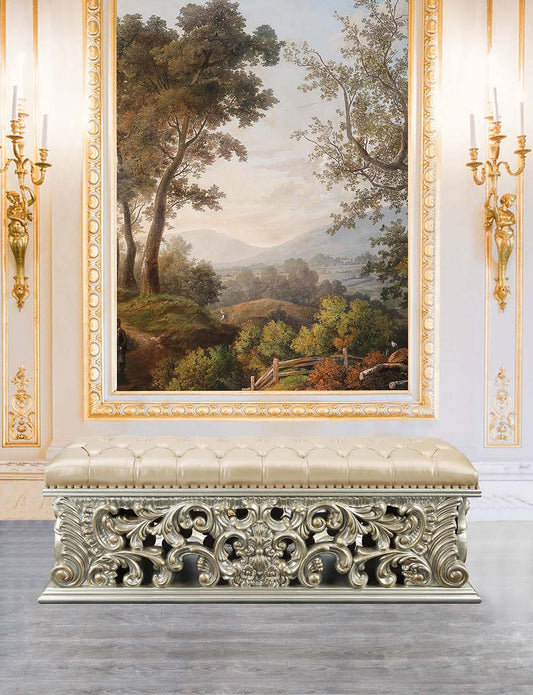 Sorina - Bench - Antique Gold