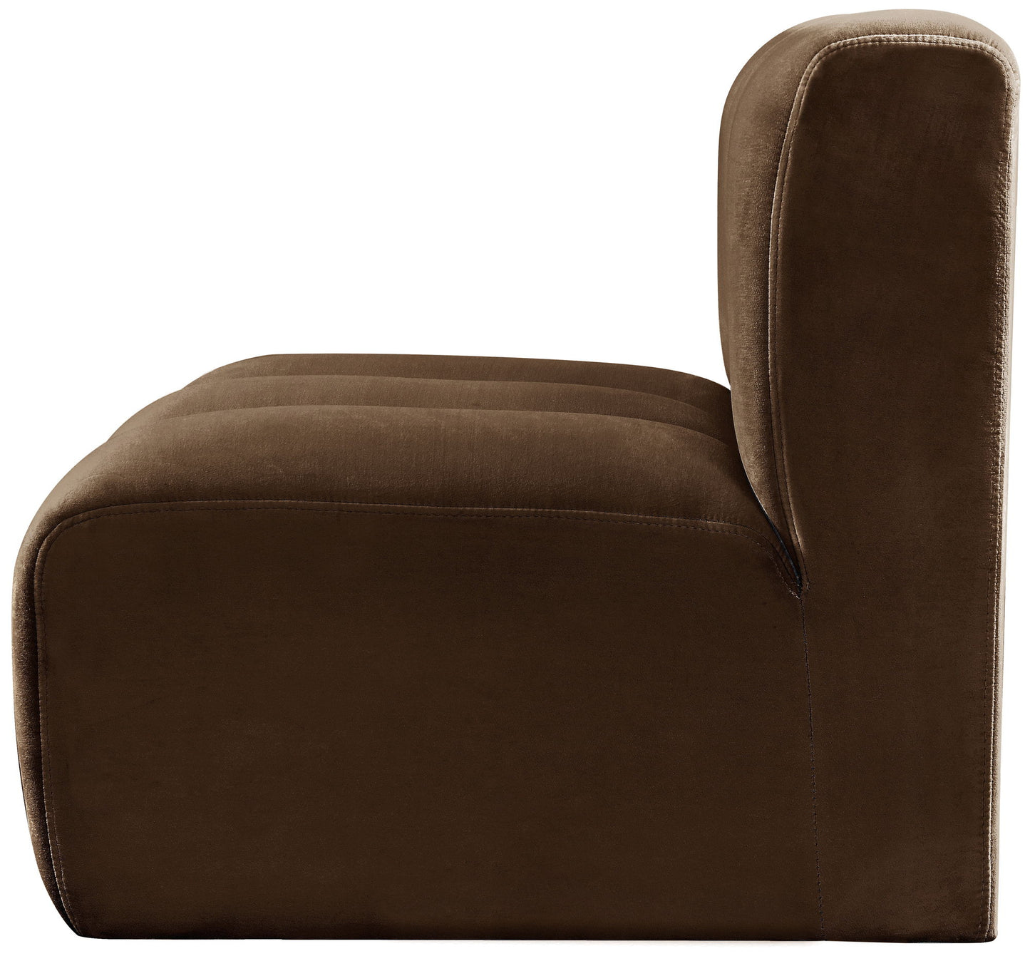 Arc - Velvet Straight Chair