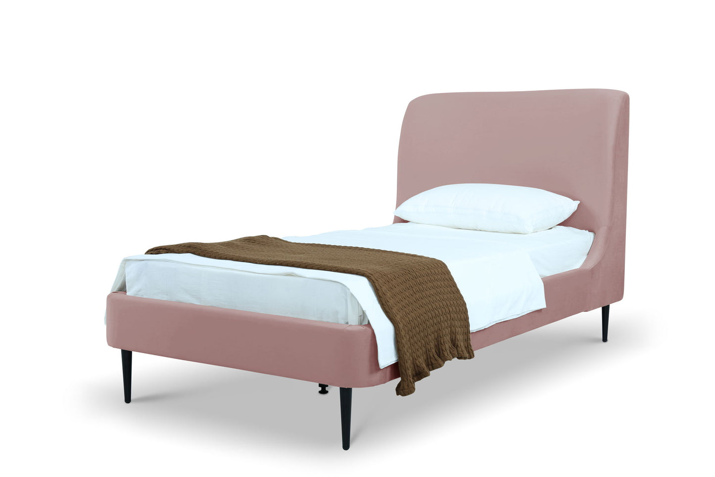 Manhattan Heather - Bed With Black Legs