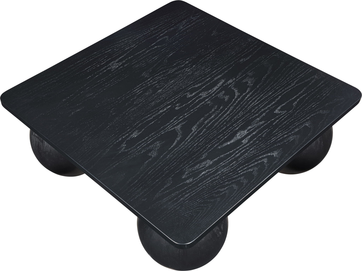 Fitch - Oak Veneer Coffee Table - 4 Legs