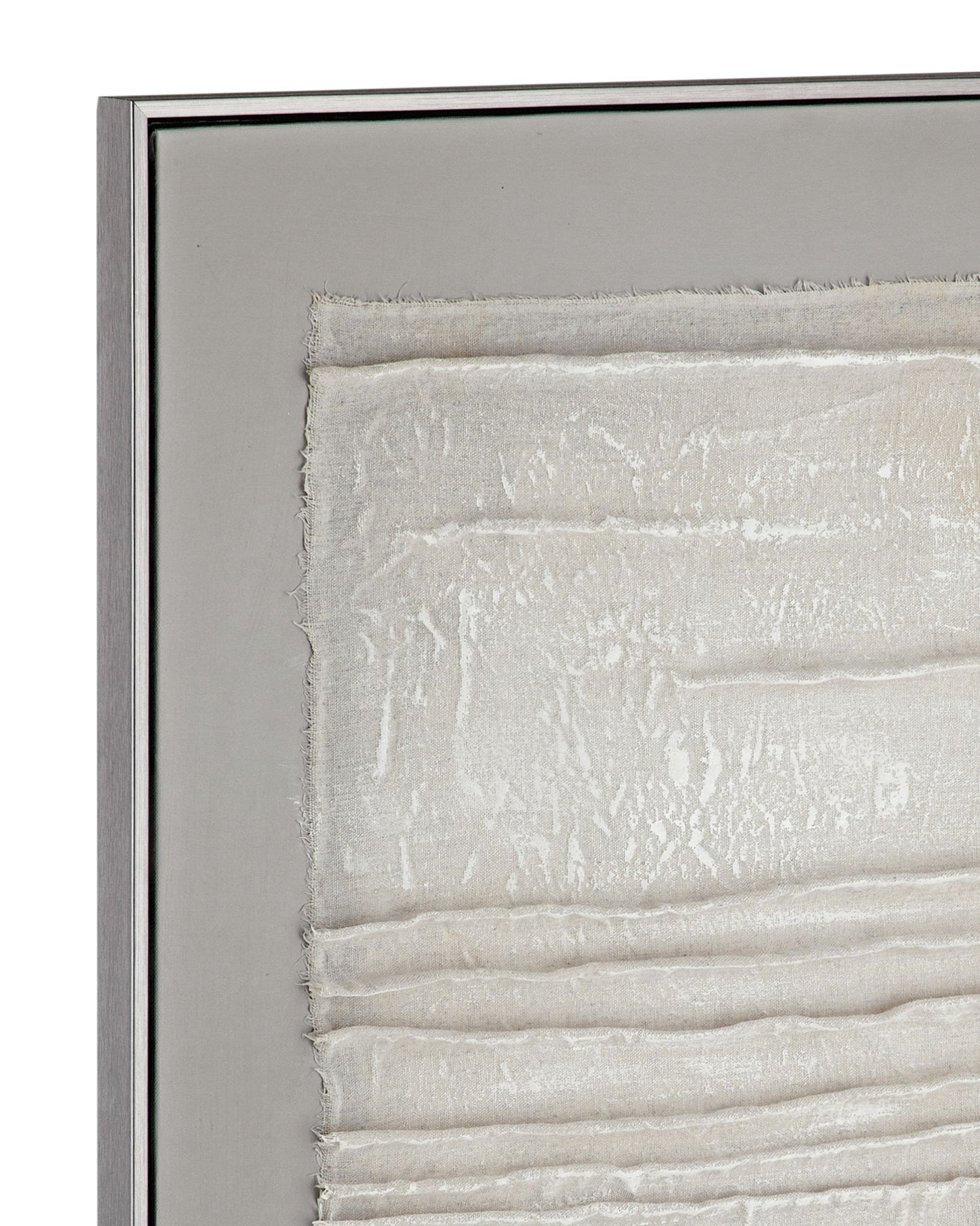 Zole II Framed Canvas - Gray