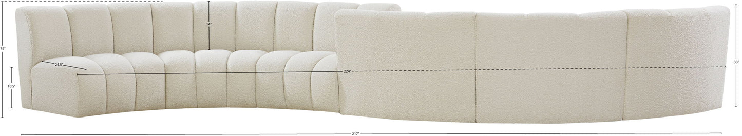 Infinity - 6 Piece Boucle Modular Sectional