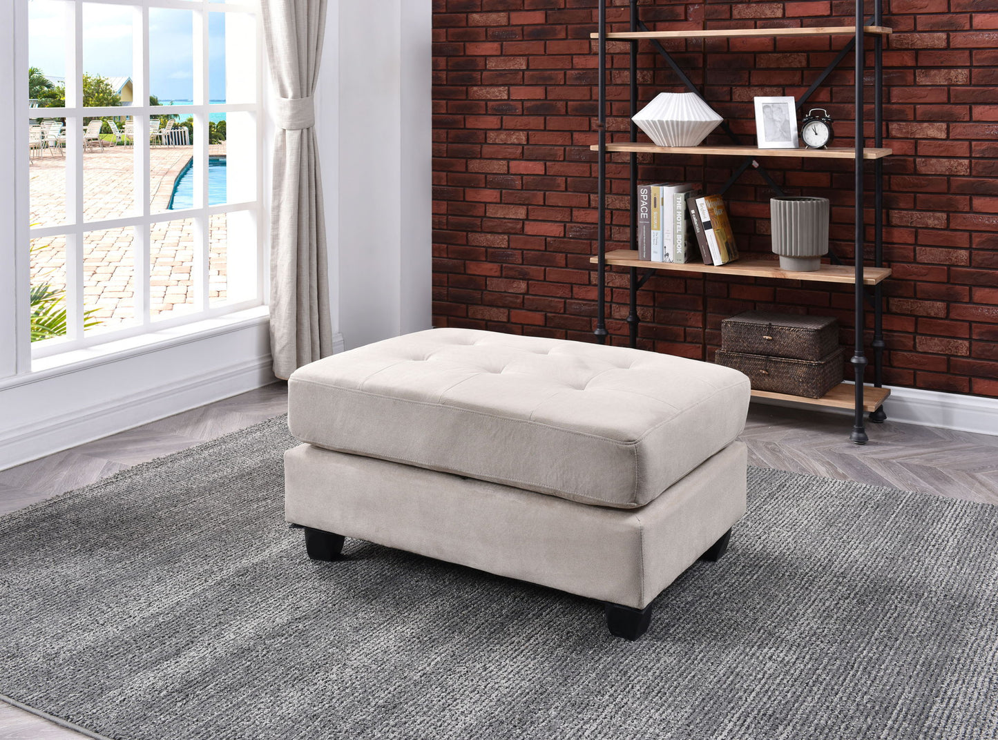 Glory Furniture - Malone - Ottoman