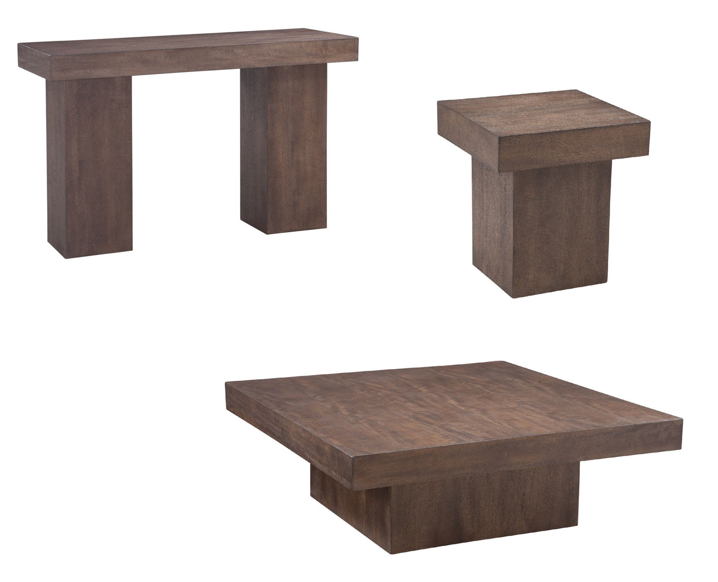 Padula - Oak Small End Table - Brown