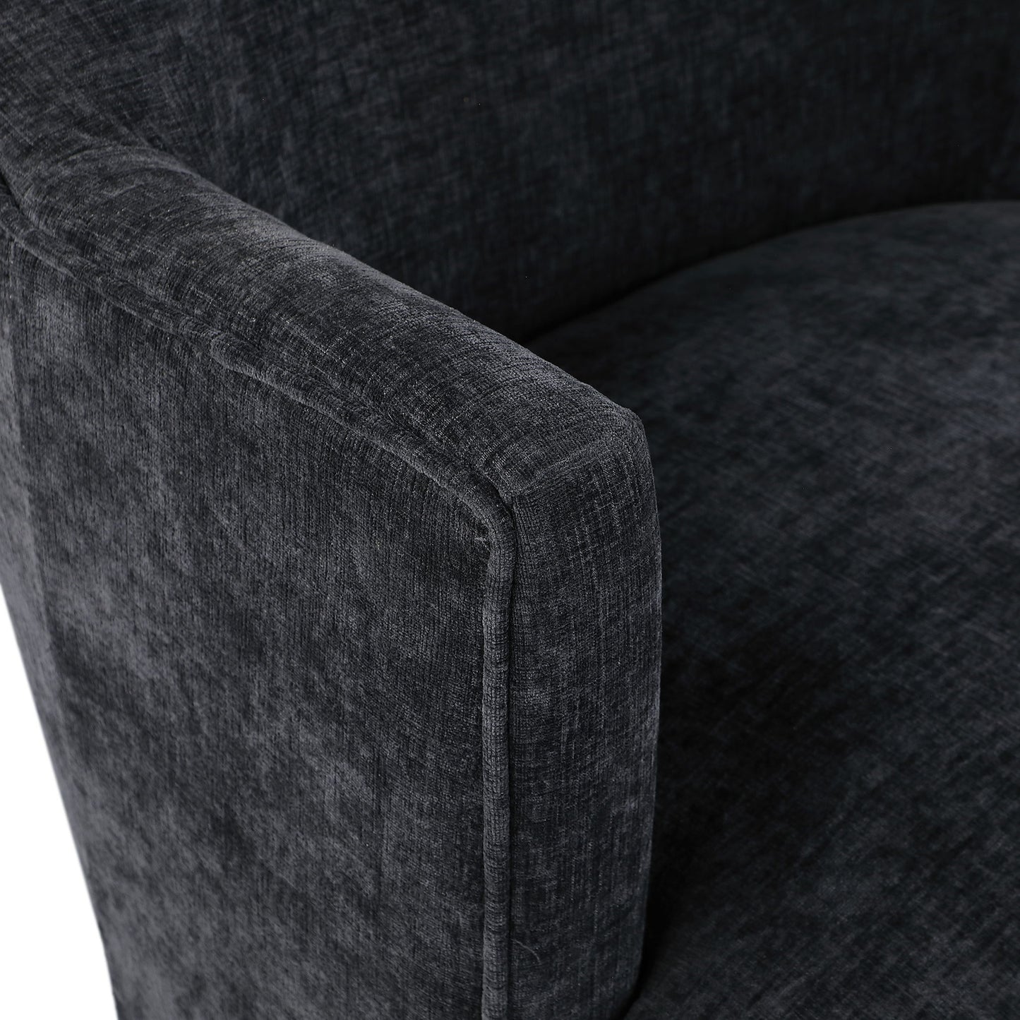 Clarita - Chenille Swivel Accent Chair