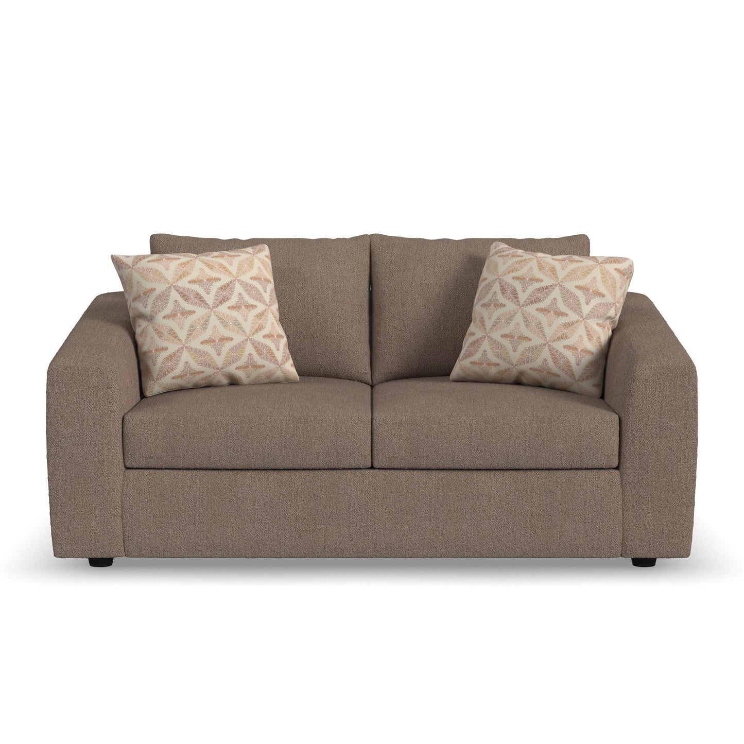 Chevy - Fabric Loveseat - Brown