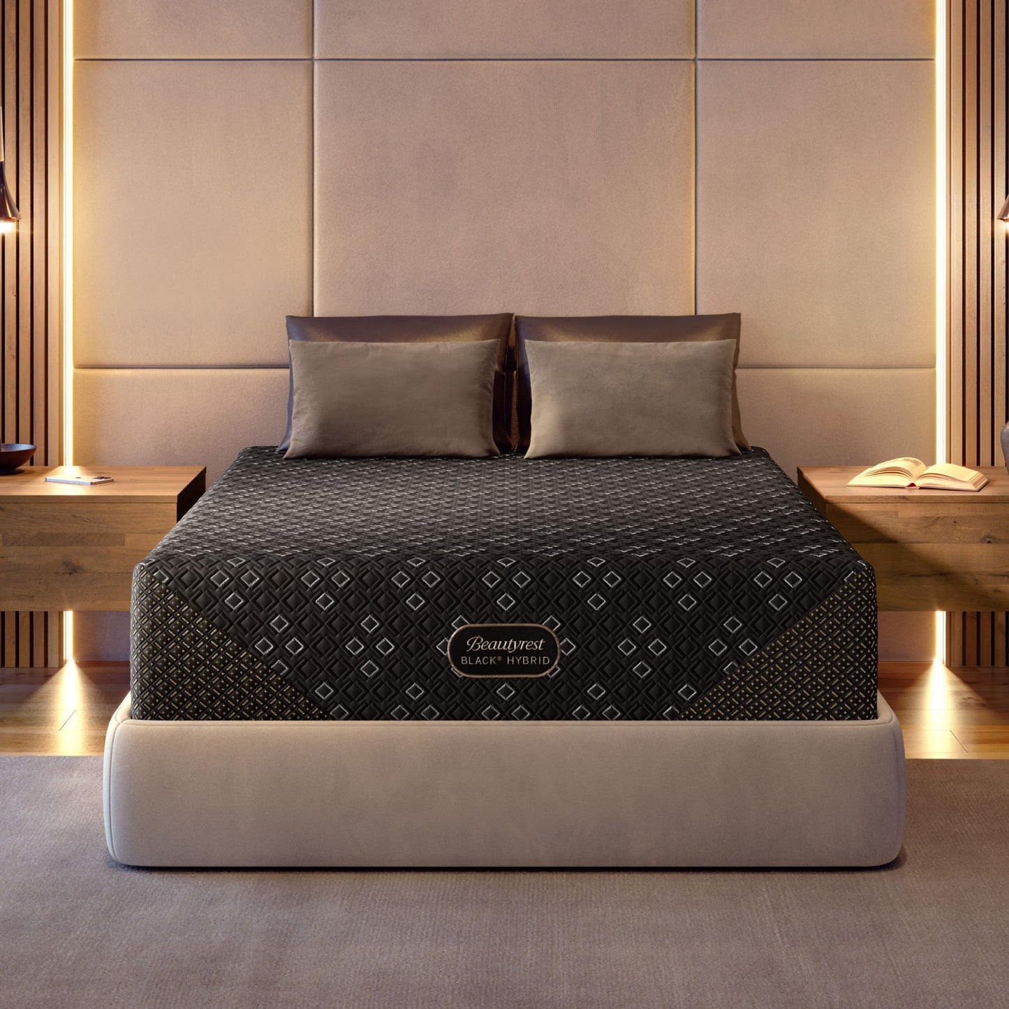 Beautyrest Black Hybrid - 14.5" Series Three XCS Medium Mattress