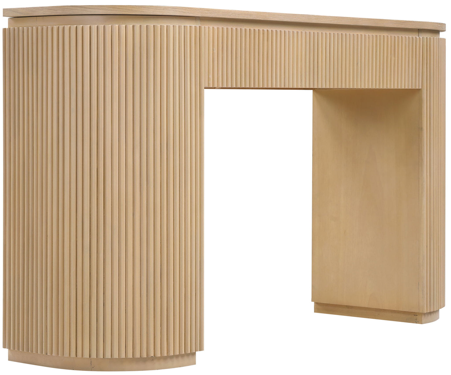 Astrid - Solid Wood And Oak Veneer Console Table