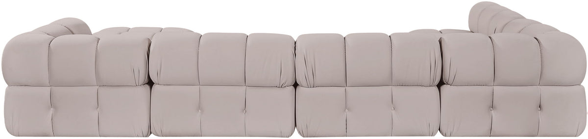 Orin - 6 Piece Modular Sectional (3 Modular Chairs, 2 Corner Chairs & Ottoman)
