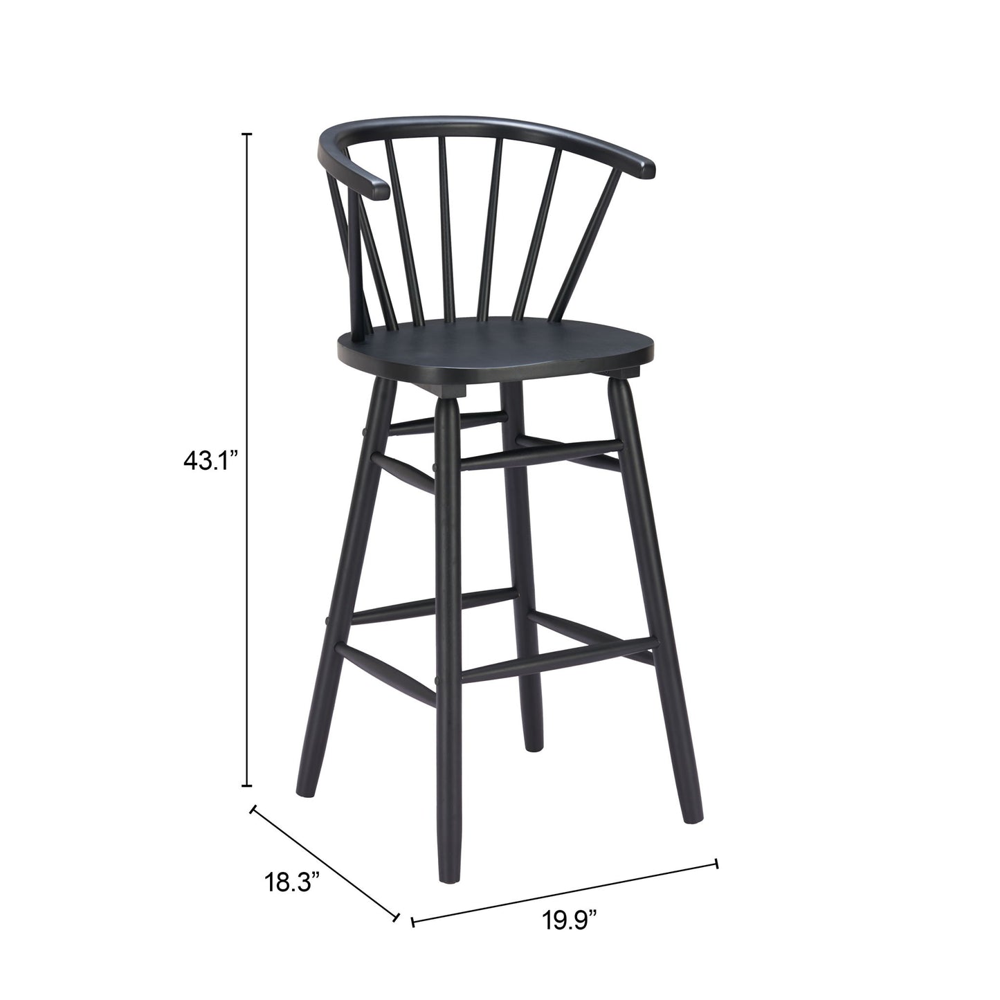 Stenger - Barstool (Set of 2)