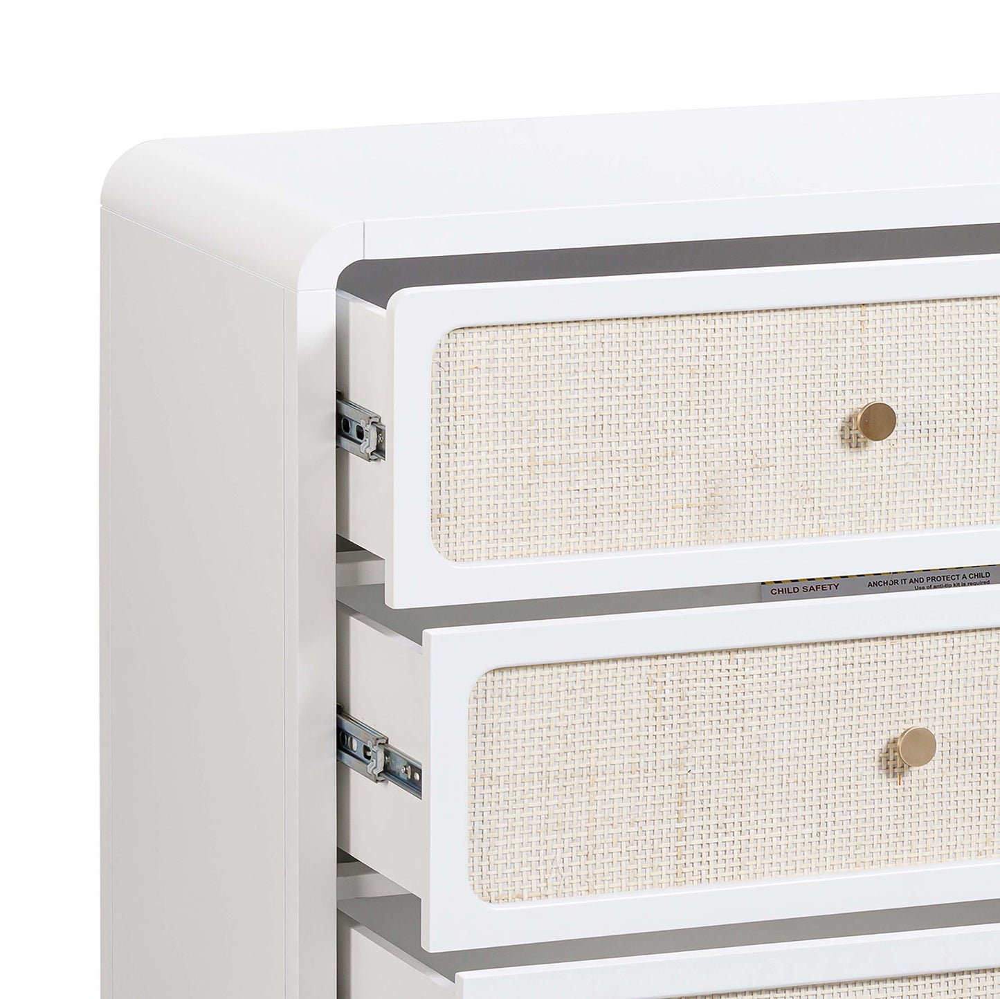 Patty - Rattan 6 Drawer Dresser