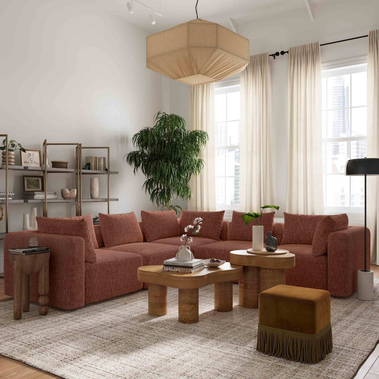 Hangover - 5-Piece Modular L-Sectional