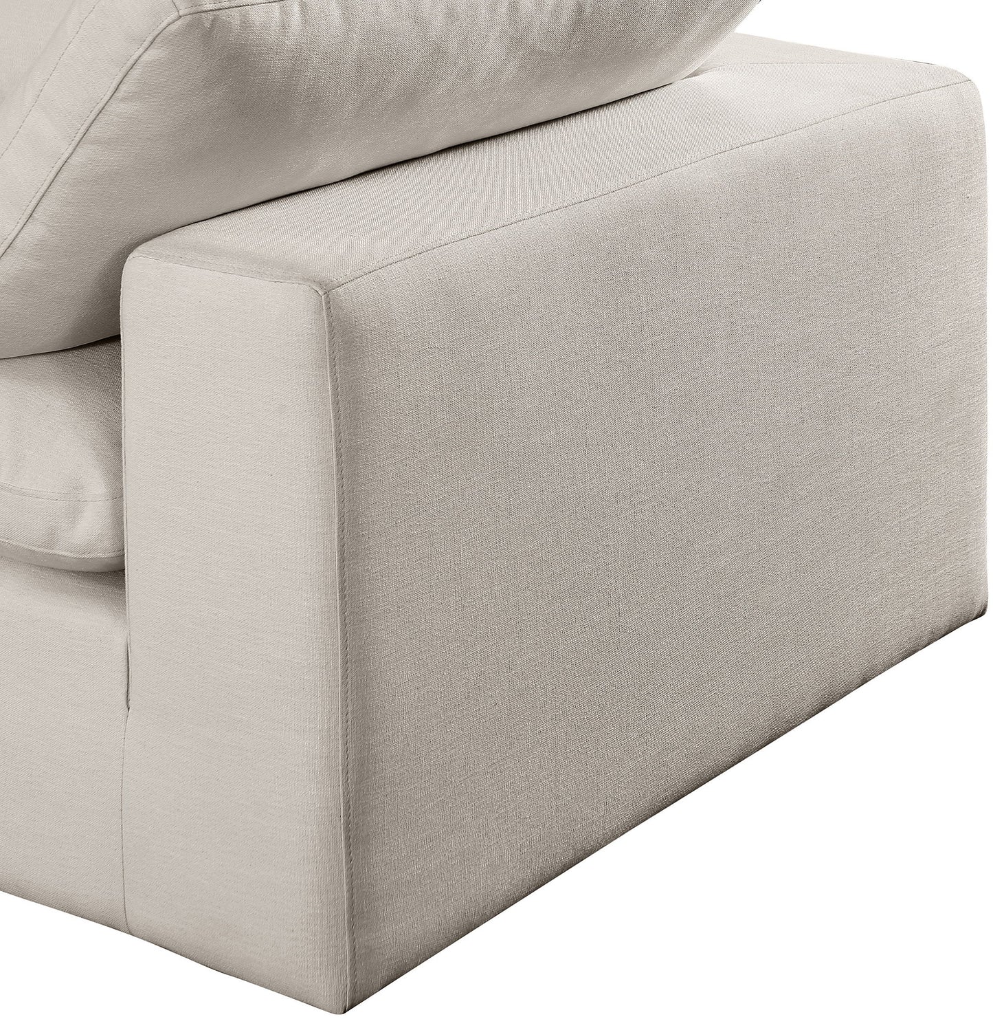 Comfy - 6 Piece Linen Modular Corner Sectional