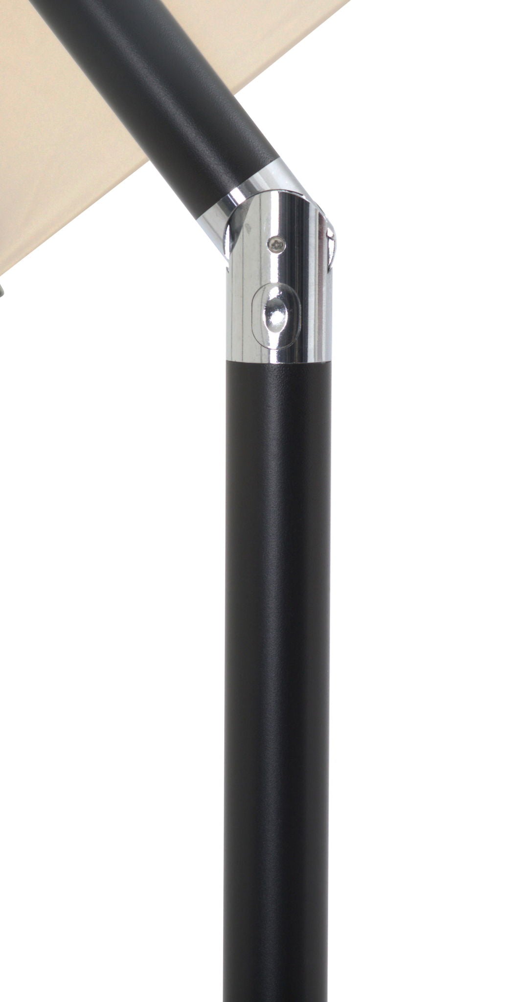 Amalfi - Patio Umbrella - Black Base / Black Pole