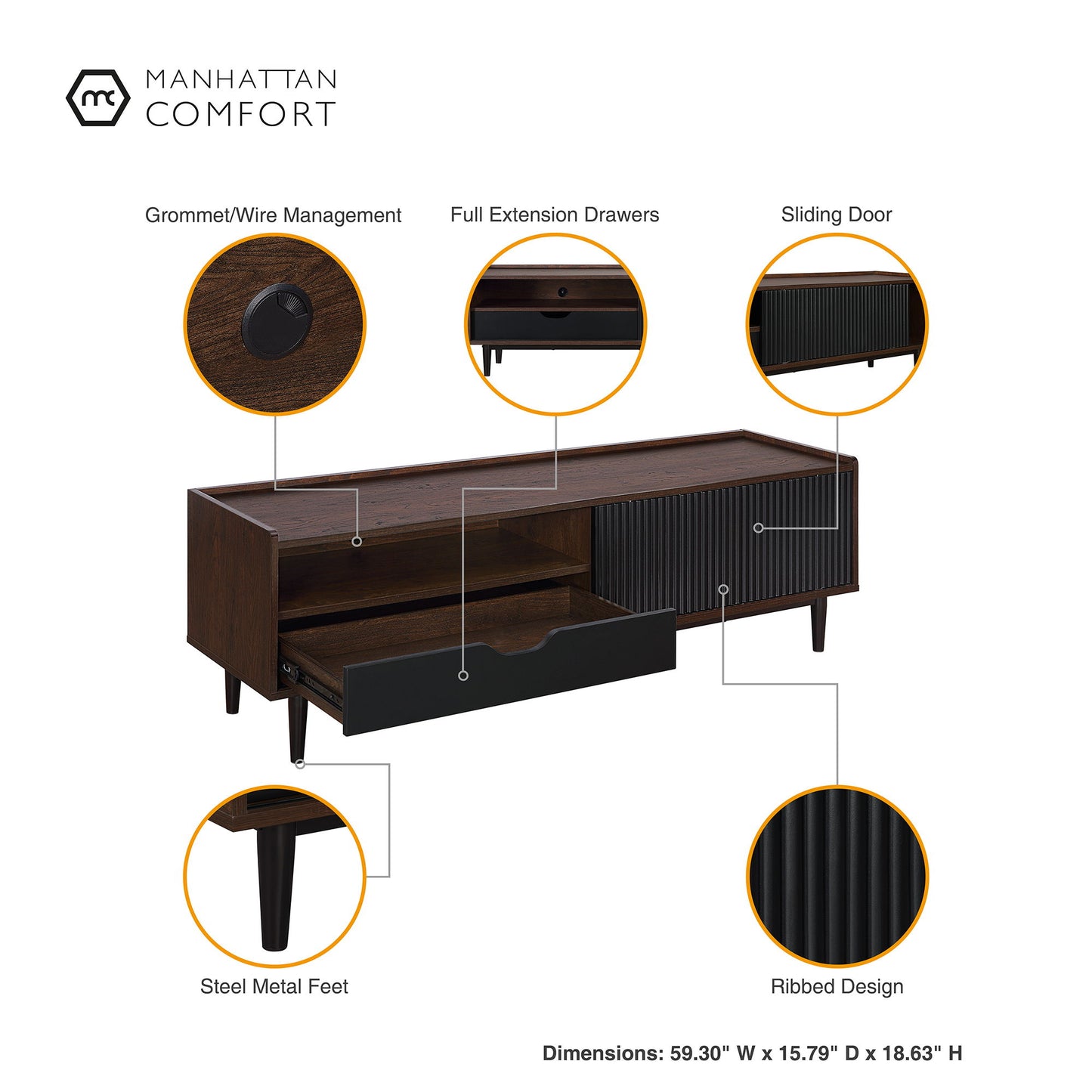 Manhattan Duane - TV Stand
