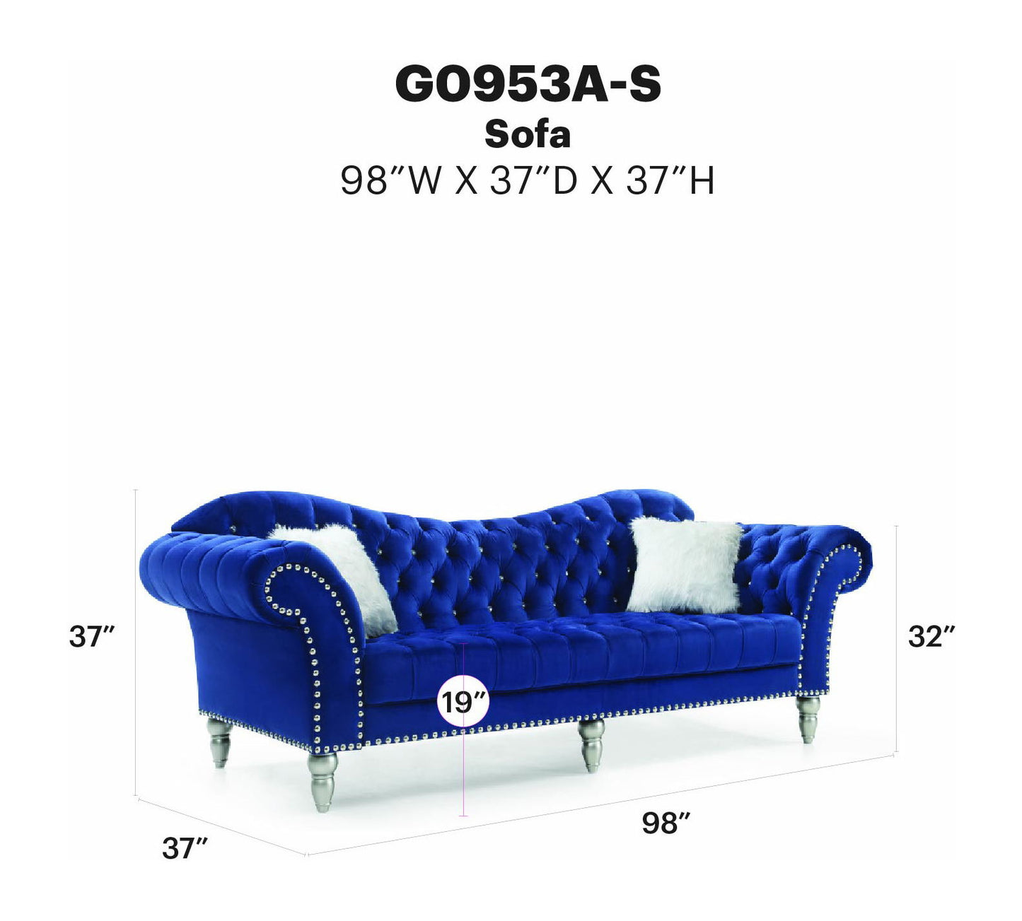 Glory Furniture - Wilshire - Sofa