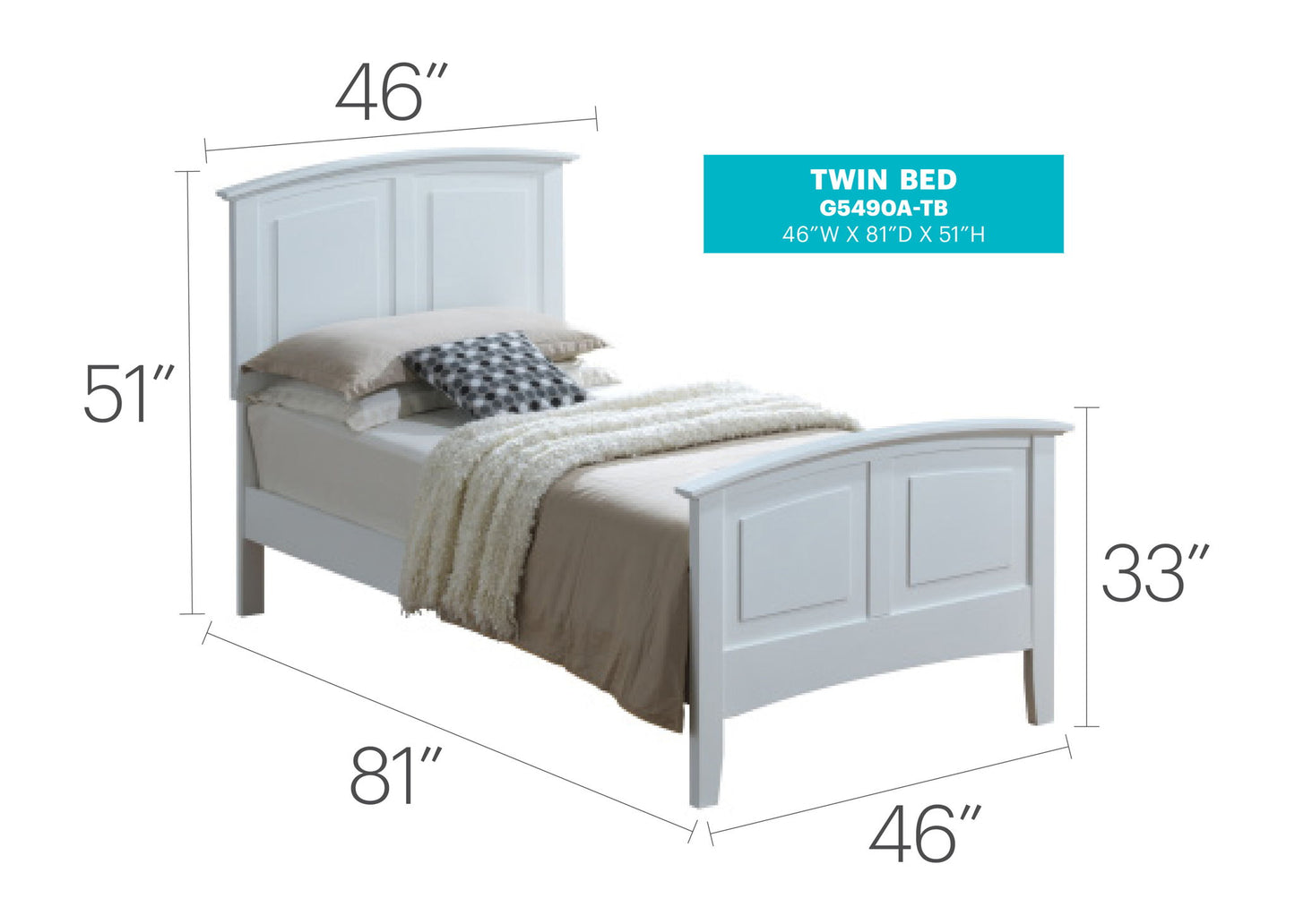 Glory Furniture - Hammond - Bed