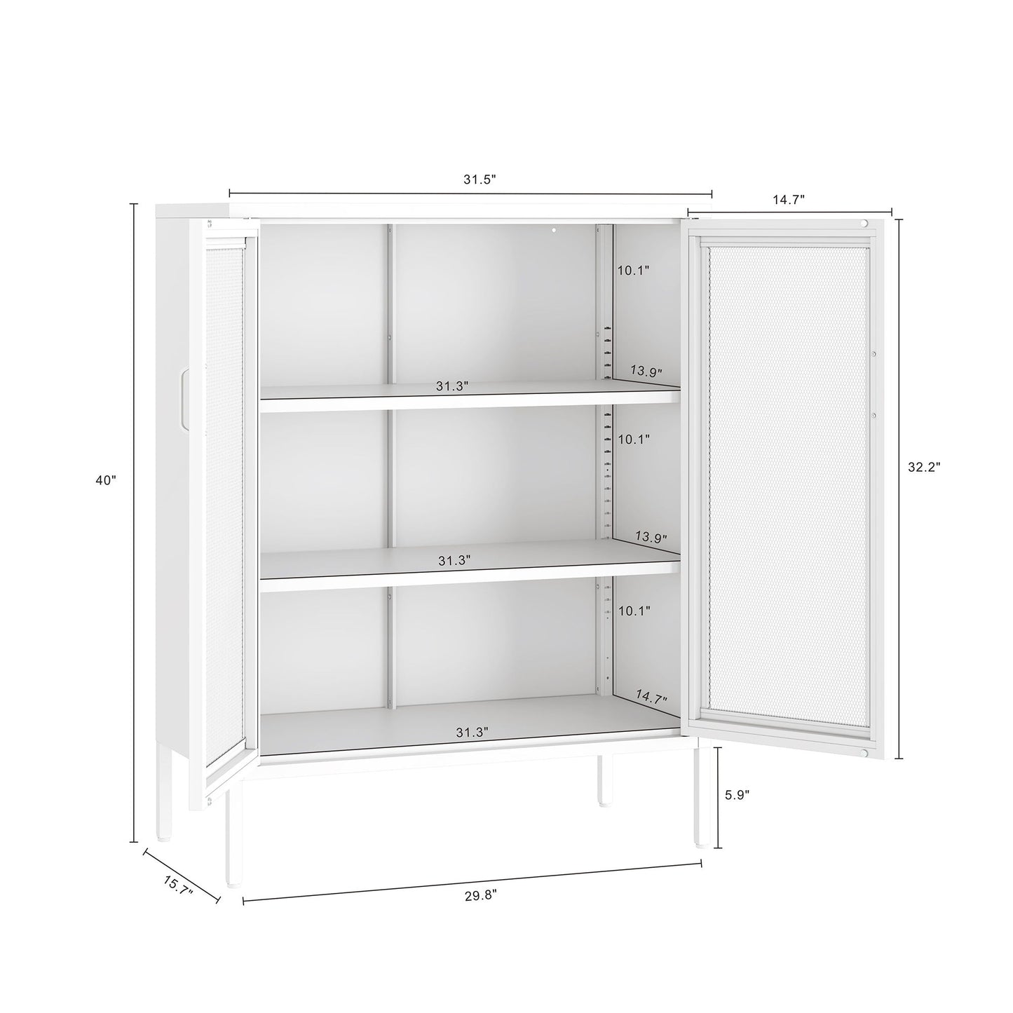 Manhattan Amelia - Accent Cabinet