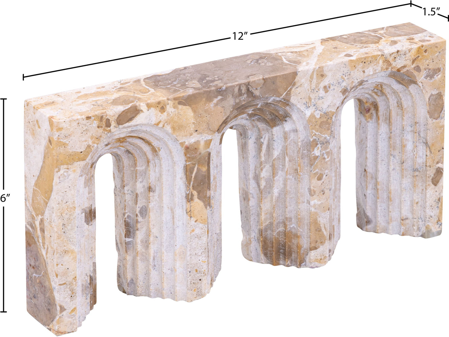 Curva - Marble Decorative Object