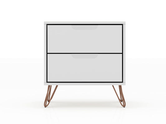 Manhattan Rockefeller - 2-Drawer Nightstand