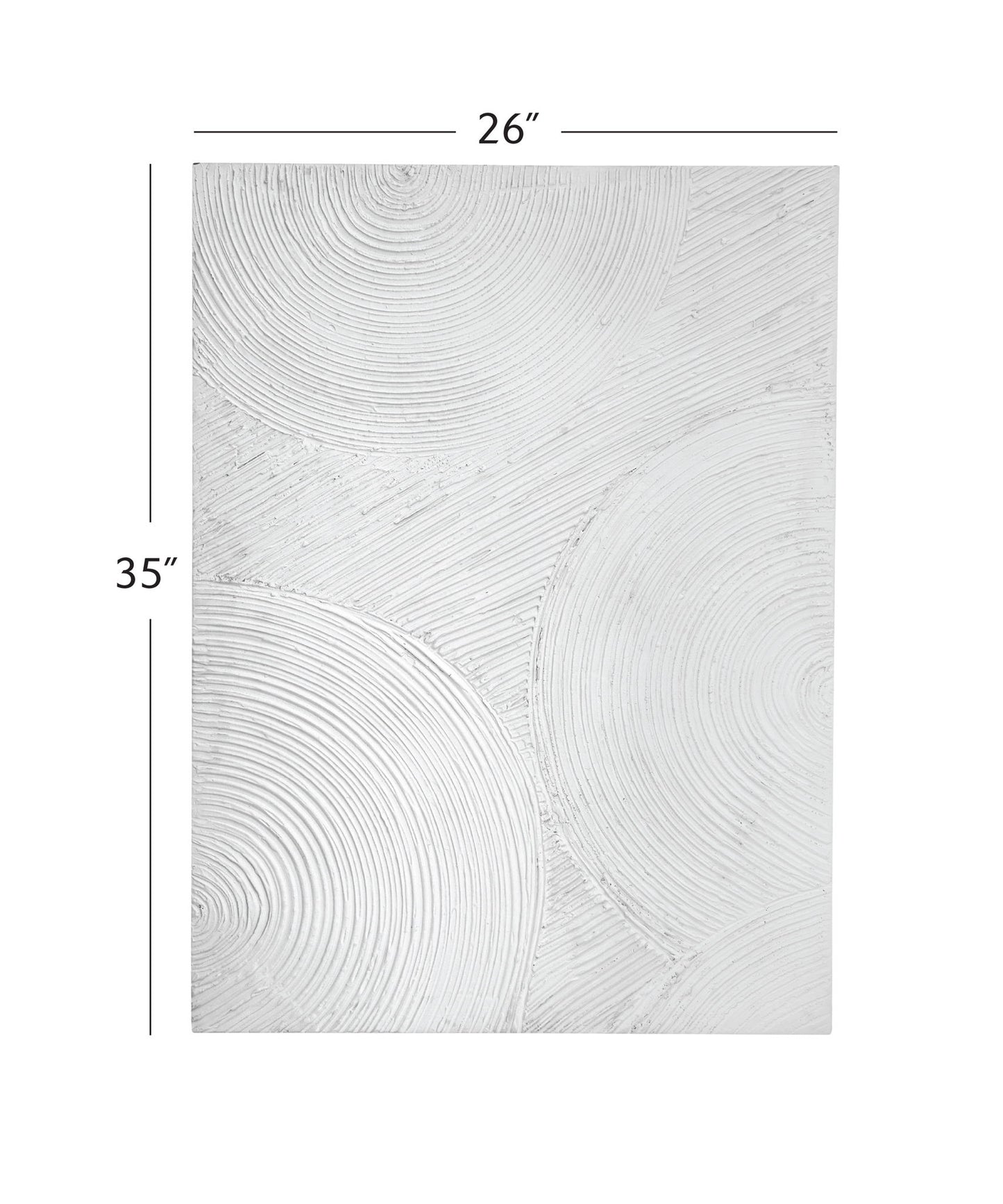 Elton Wall Art - White