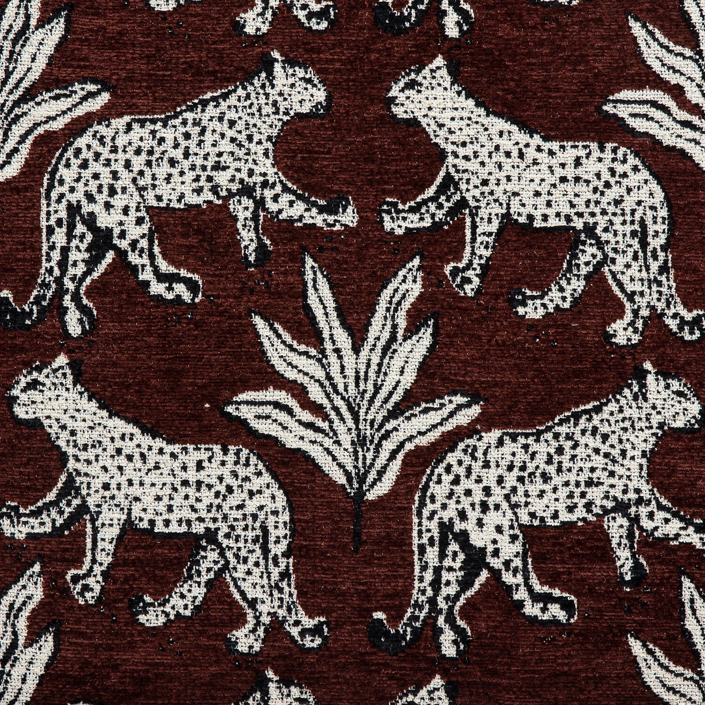 Ollie -  Leopard Jacquard Bench