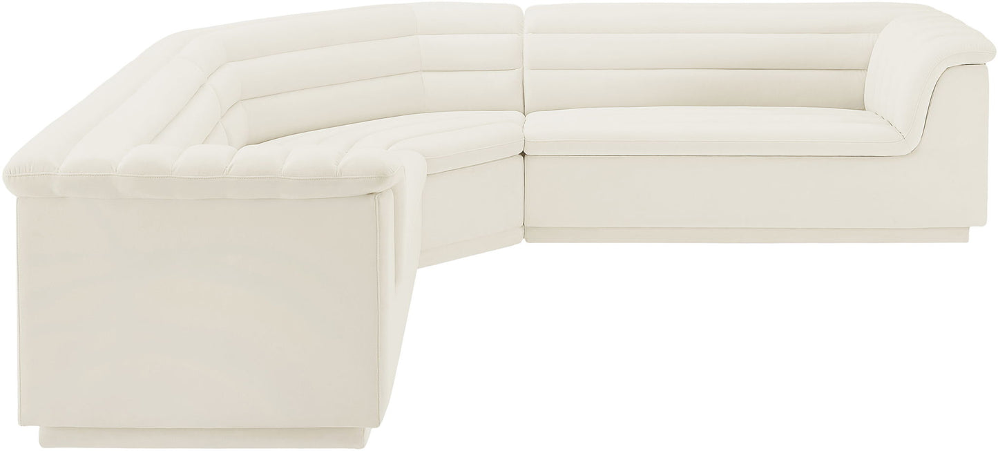 Cascade - Velvet Modular Sectional
