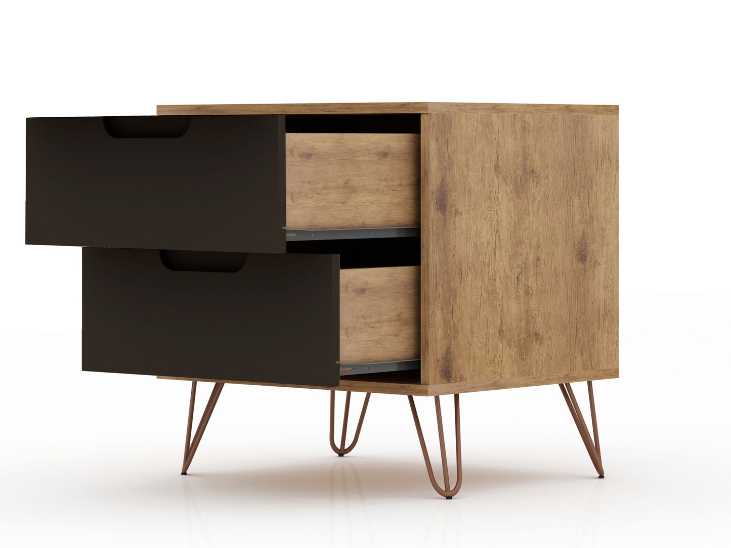 Manhattan Rockefeller - 2-Drawer Nightstand