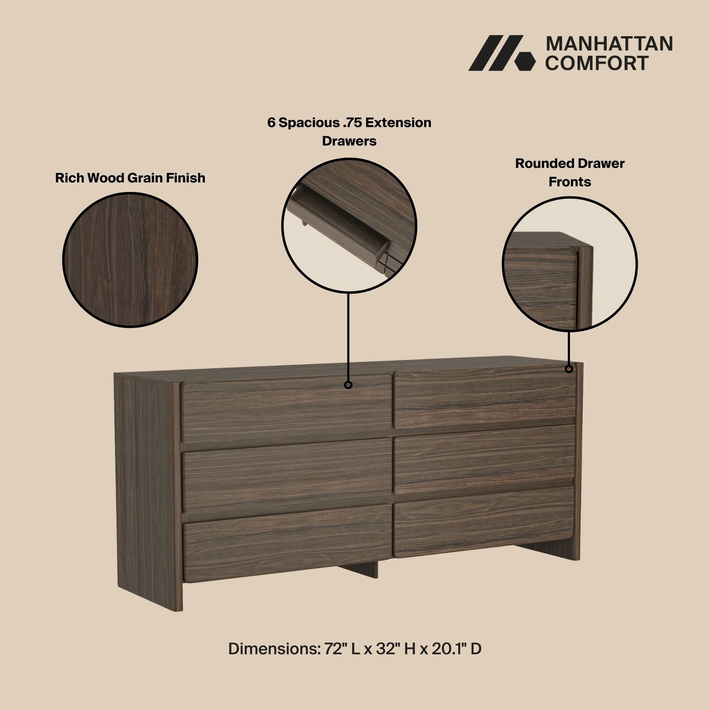 Manhattan Linda - Dresser