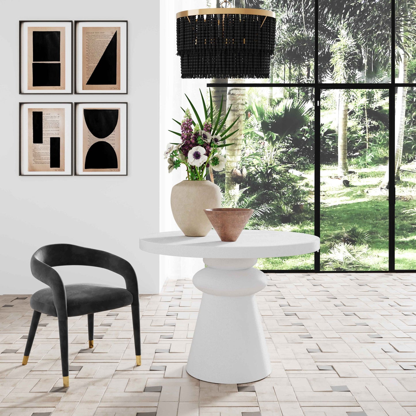 Lupita - Dinette Table - White